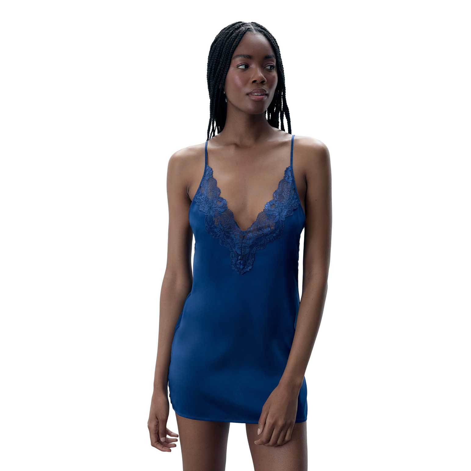 Bluebella Isabella Luxury Satin Short Chemise